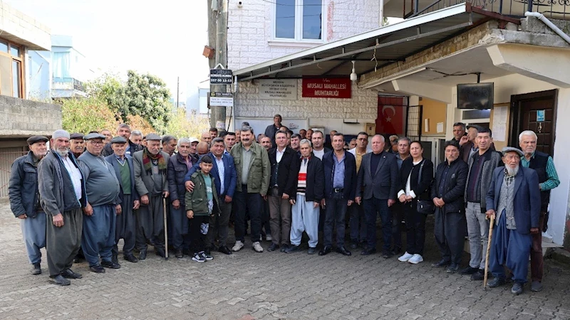 TOROSLAR BELEDİYE BAŞKANI YILDIZ, KIRSAL MAHALLE GEZİLERİNİ SÜRDÜRÜYOR