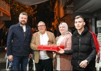 Başkan Görkem Duman asker uğurlama törenine katıldı