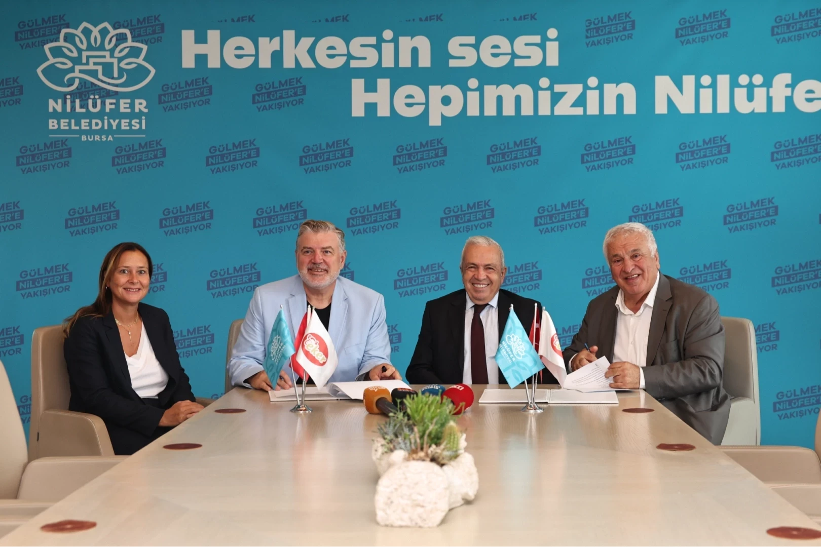 Nilüfer Belediyespor Kadın Voleybol Takımı’nın ana sponsoru Eker