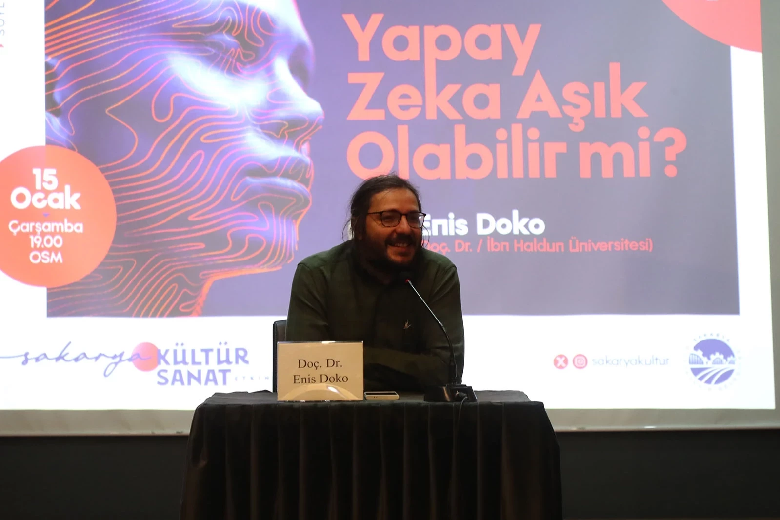 Enis Doko ‘Yapay Zekâ âşık olabilir mi?’ sorusuna Sakarya