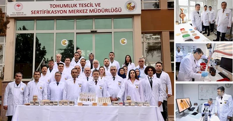 BAKANIMIZ İBRAHİM YUMAKLI GENEL MÜDÜRLÜĞÜMÜZE BAĞLI TOHUMLUK TESCİL VE SERTİFİKASYON MERKEZ MÜDÜRLÜĞÜNÜ ZİYARET ETTİ