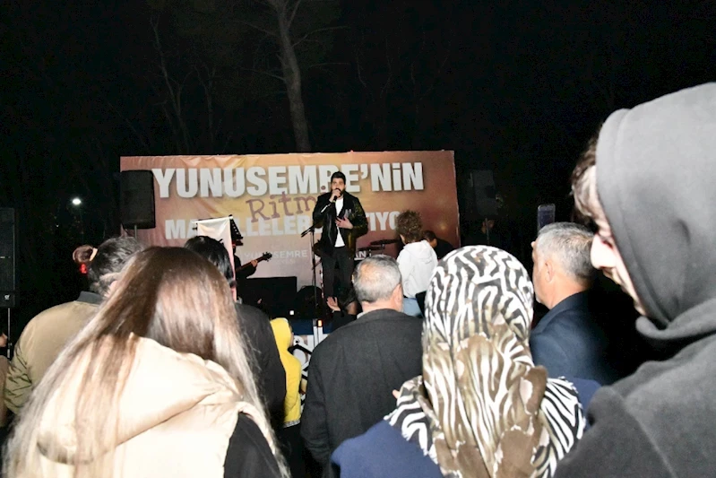 YUNUSEMRE’DEN HOROZKÖY’DE KONSER