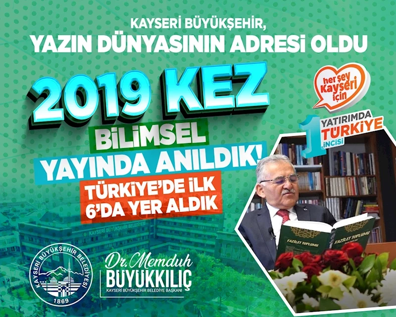 Kayseri Büyükşehir, Yazın Dünyasının Adresi Oldu