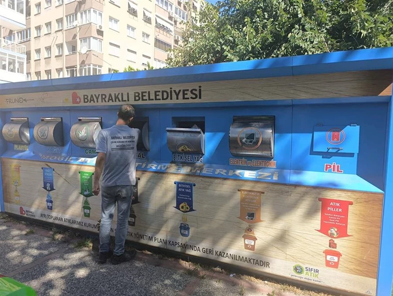 Bayraklı’dan geri dönüşüme 1 yılda 650 ton atık