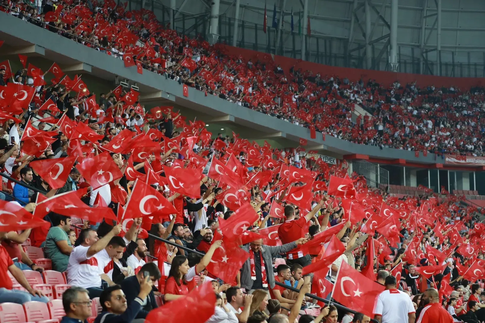 TFF: Türkiye-Gürcistan maçının tribün gelirleri Gazze