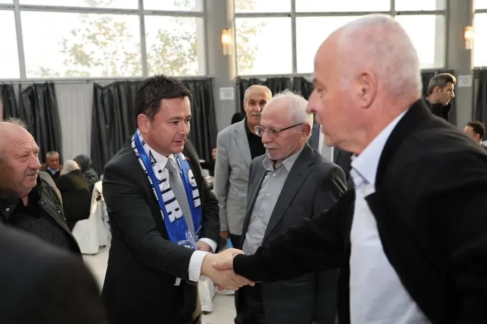 Bursa Ovaakça’da Başkan Aydın’a hizmet teşekkürü