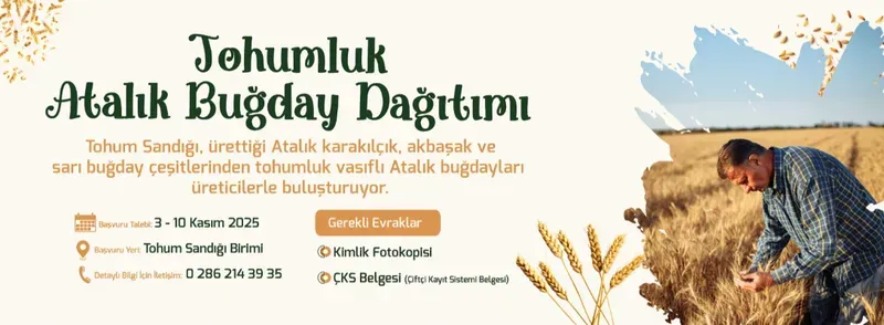 Atalık Buğday Tohumları Üreticilerle Buluşuyor