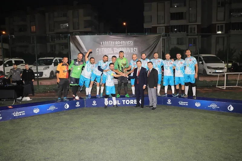 Karatay Belediyesi Birimler Arası Futbol Turnuvası Tamamlandı
