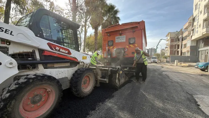 Altyapı Tamamlanan Bölgelerde Asfalt Çalışmaları Devam Ediyor