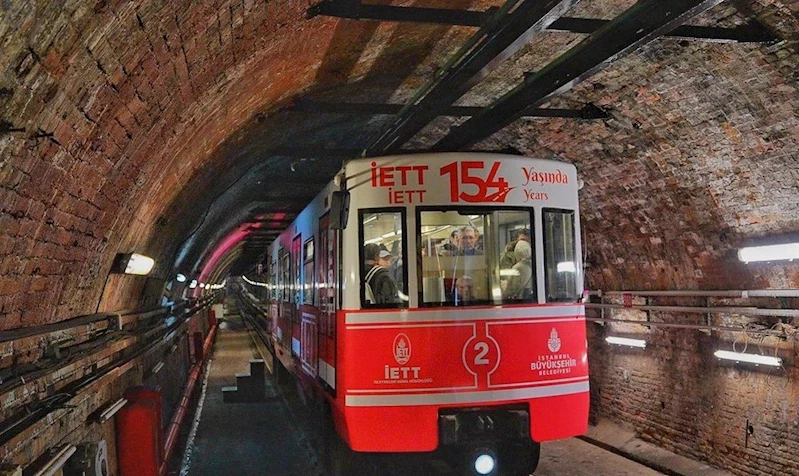 BEYOĞLU- KARAKÖY TÜNELİ 150, TRAMVAY 111 YAŞINDA