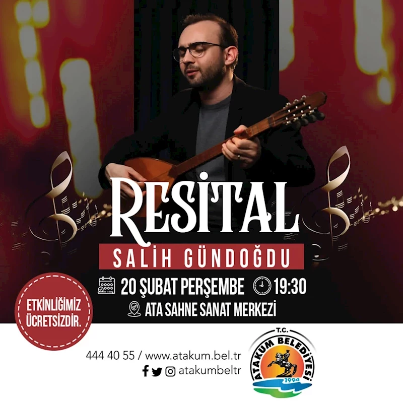 Bağlama ustasından Ata Sahne’de resital