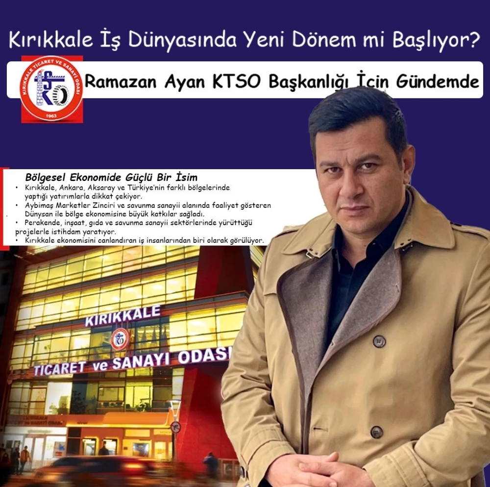 Ramazan Ayan’ın ismi TSO başkanlığı için gündemde