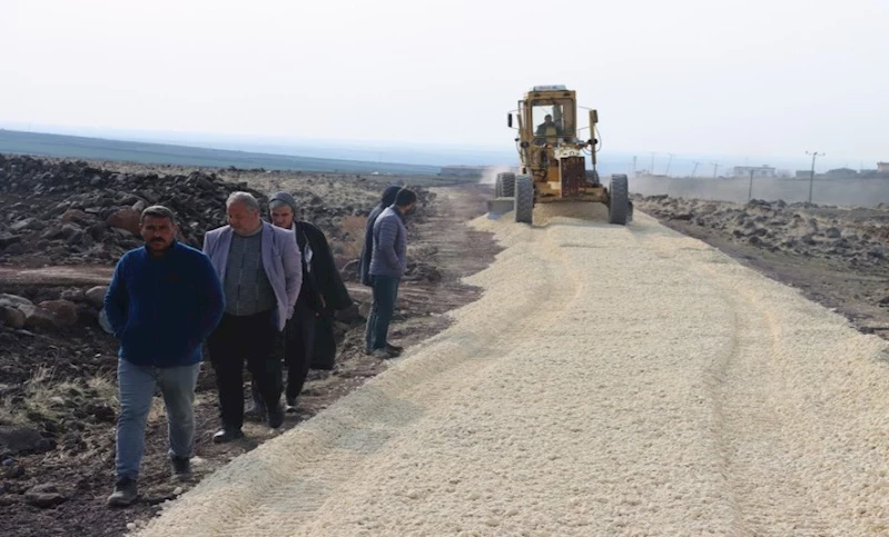 Büyükşehir’den Siverek Kırsalında Üstyapı İyileştirmeleri