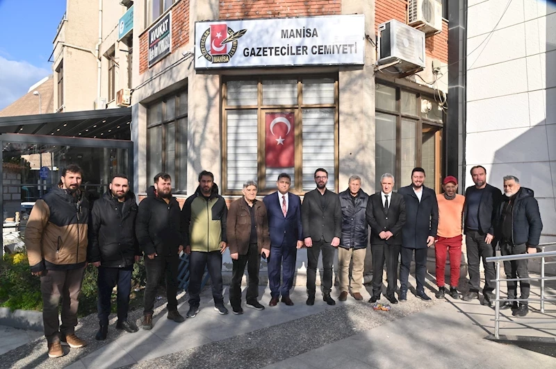 Büyükşehir’den Manisa Gazeteciler Cemiyeti’ne Ziyaret