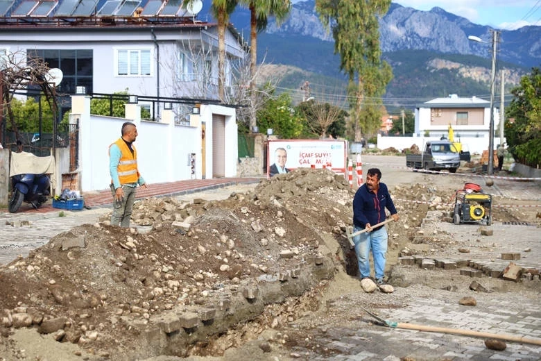 Antalya Tekirova’da içme suyu sorunu çözülüyor