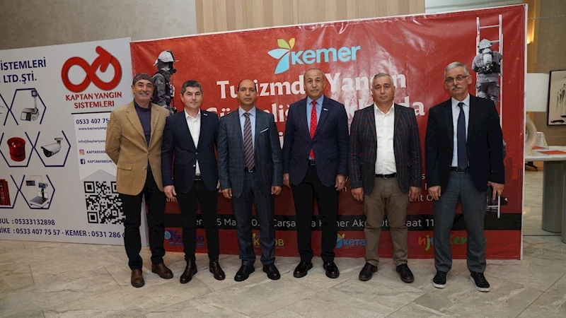 Kemer’de yangın güvenliği bilgilendirme toplantısı