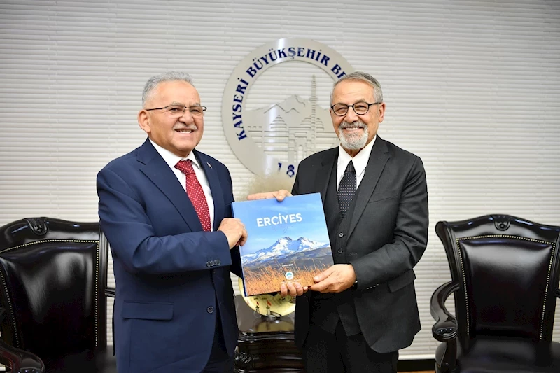 Başkan Büyükkılıç, Prof. Dr. Naci Görür’ü Ağırladı