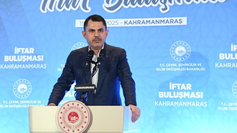 Bakan Kurum; “Sözümüzün Eri, İşimizin Ehli Olmaya Devam Edeceğiz”