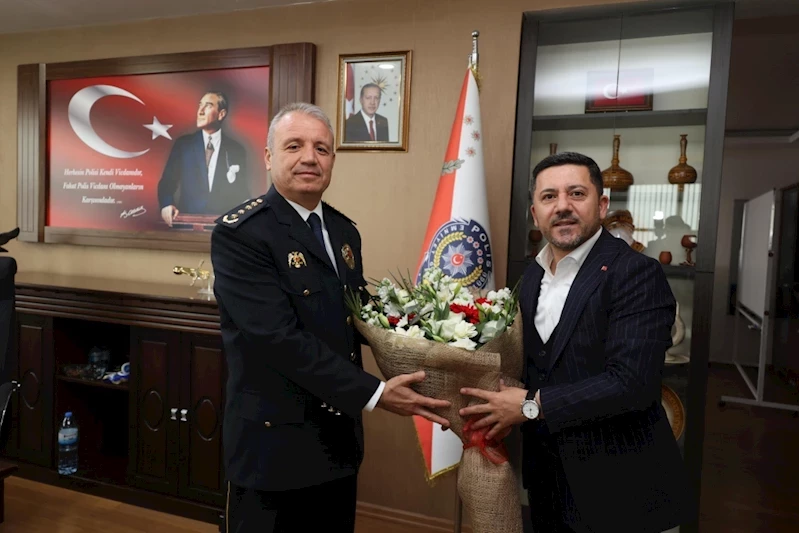 Başkan Arı’dan İl Emniyet Müdürlüğü’ne Ziyaret