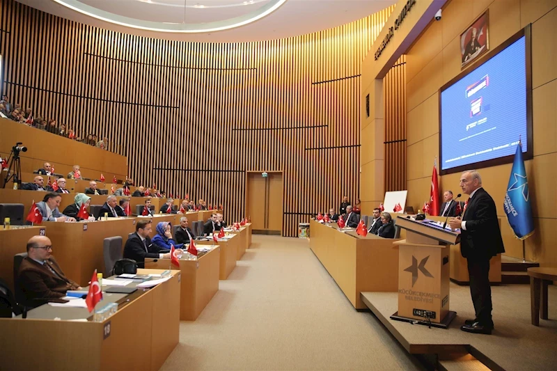 BELEDİYE MECLİSİ’NDE 2024 YILI FAALİYET RAPORU KABUL EDİLDİ