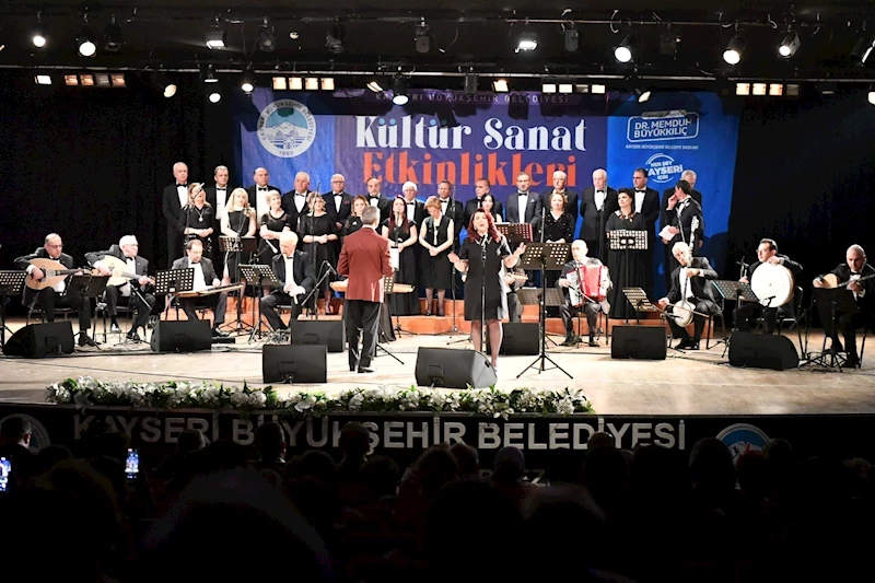 Büyükşehir’in Kent Korosu Türk Sanat Müziği Konseri Yoğun İlgi Gördü