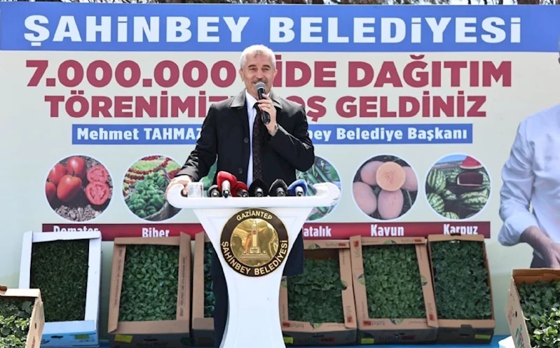 Belediyemizden Çiftçilere 48 Milyon´dan Fazla Fide
