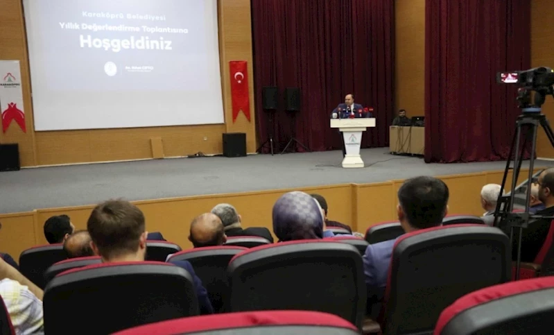 BAŞKAN NİHAT ÇİFTÇİ 1 YILLIK ÇALIŞMALARINI DEĞERLENDİRDİ