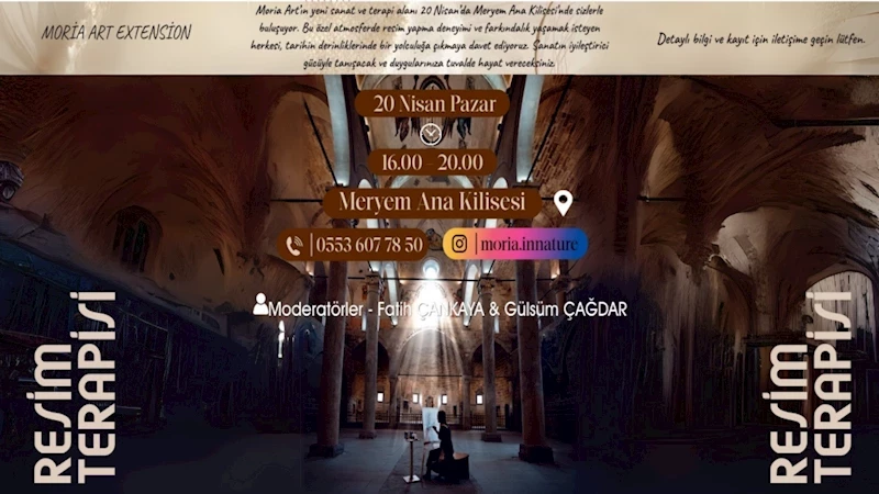 Sanat ve Tarih Meryem Ana Kilisesi’nde Buluşuyor