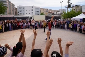 Çocuk Bahar Şenliği’ne yoğun ilgi