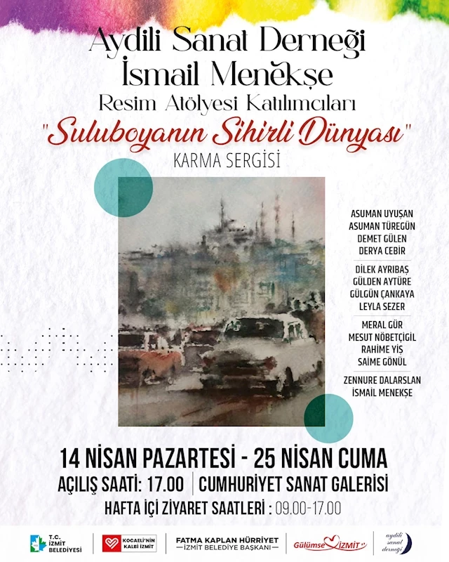 “SULUBOYANIN SİHİRLİ DÜNYASI” SERGİSİ 14 NİSAN’DA KAPILARINI AÇIYOR