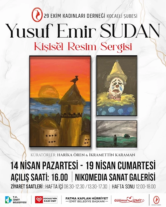 İZMİT BELEDİYESİ, GENÇ BİR YETENEĞİN SANAT YOLCULUĞUNA IŞIK TUTUYOR