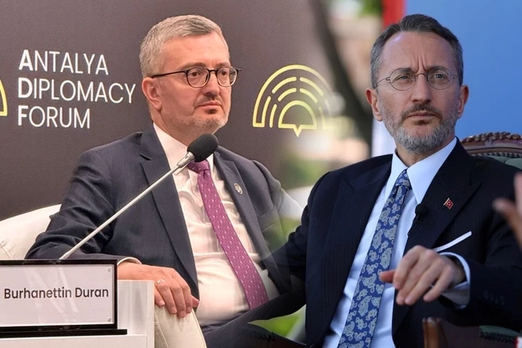 Altun görev değişimiyle TİHEK Başkanlığı’na, Duran İletişim Başkanlığı’na getirildi