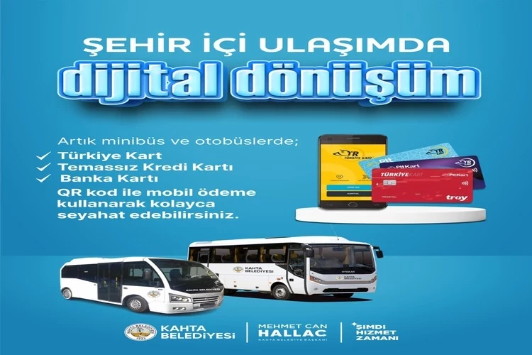Başkan Hallaç, Ulaşımda Akıllı Ödeme Sistemi ve 10 Yeni Otobüs Hizmete Giriyor