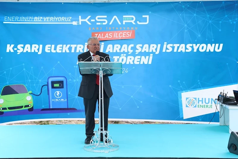 Kayseri Büyükşehir, K-Şarj İstasyonlarıyla Geleceği Şarj Ediyor