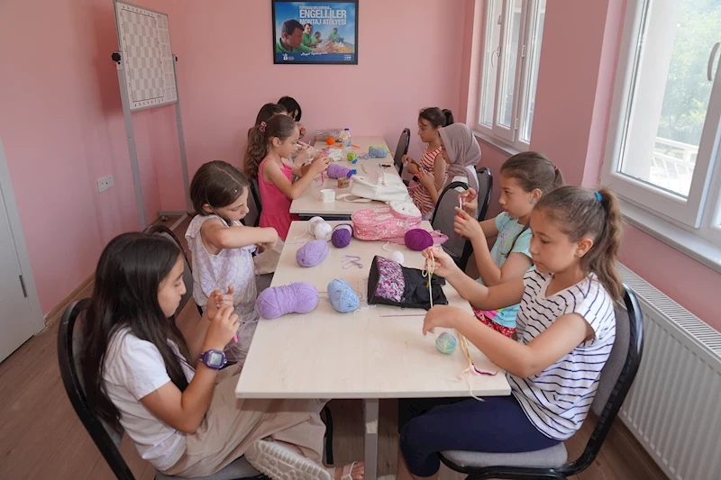 ÇOCUKLAR YAZ TATİLLERİNİ TEPEBAŞI