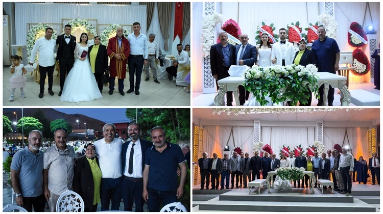 BELEDİYE BAŞKAN VEKİLİMİZ HATİCE IŞIK GÜRÇINAR, DÜĞÜN TÖRENLERİNE KATILDI