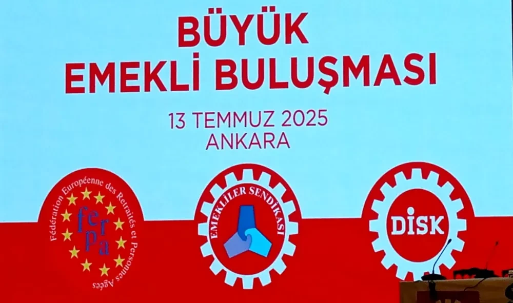 DİSK Emekli-Sen’den “Büyük Emekli Buluşması”