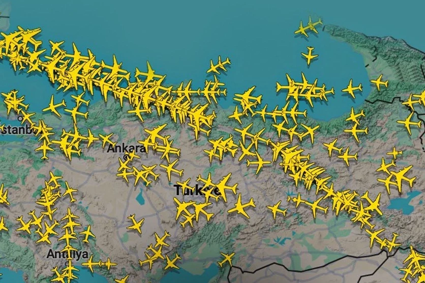 Türk hava sahasında yeni rekor