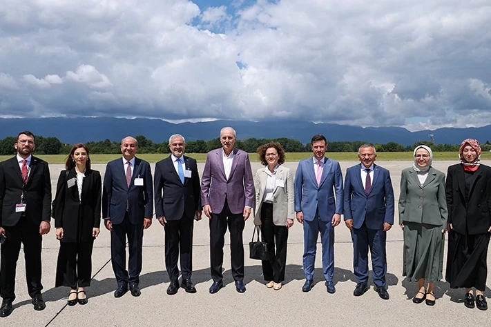 TBMM Başkanı Kurtulmuş İsviçre