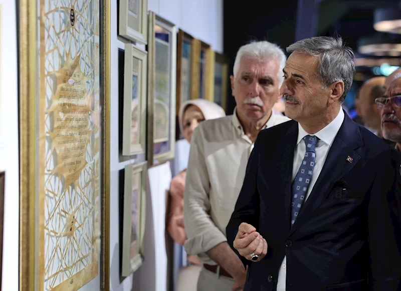 Büyükşehir’in sanatçılarından şölen gibi sergi: Yusuf Alemdar Şehir Kütüphanesi ve AFA için konuştu