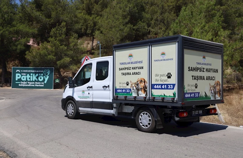 TOROSLAR BELEDİYESİNİN VETERİNER İŞLERİ MÜDÜRLÜĞÜ ÇALIŞMALARINA BAŞLADI