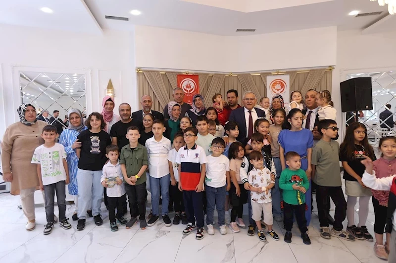 Başkan Büyükkılıç, Yetim ve Özel Çocuklarla Kahvaltıda Buluştu