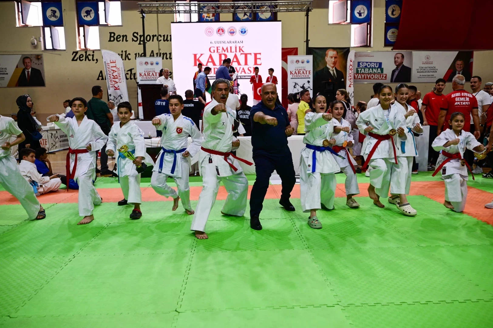 Karatenin kalbi Bursa Gemlik