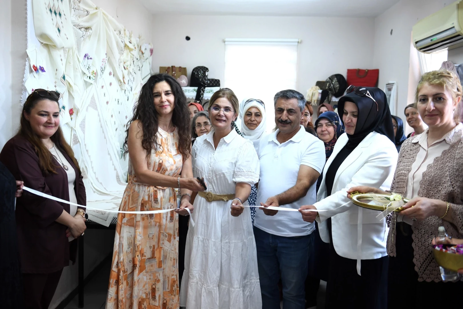 Bursa OSMEK kursiyerlerinden göz kamaştıran eserler