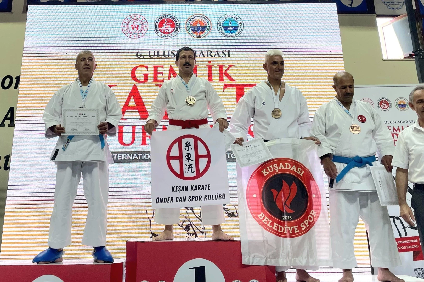 Keşanlı sporculardan Gemlik