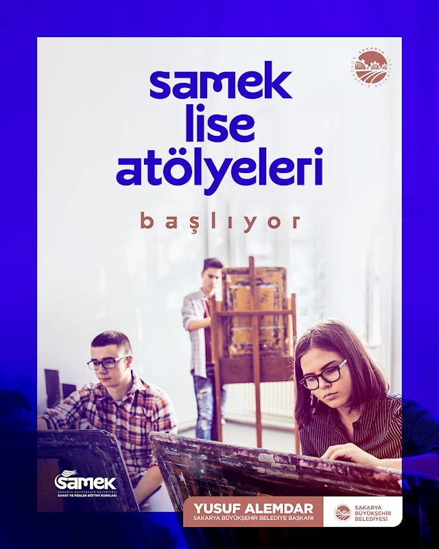 SAMEK Lise Atölyeleri’nde kayıtlar başladı