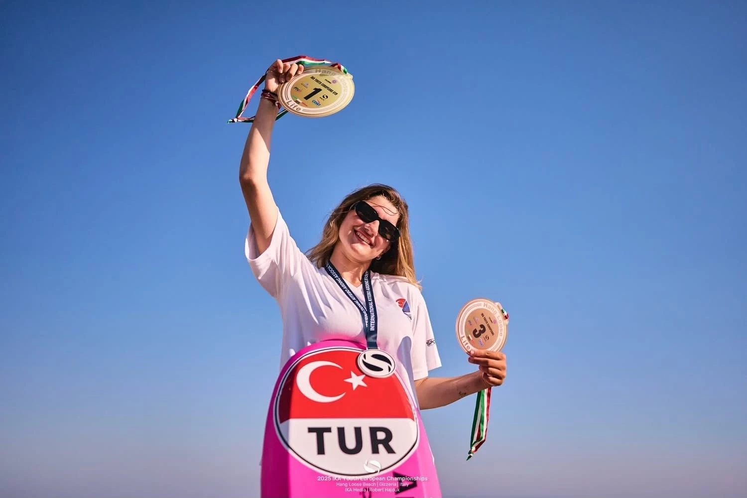 Genç sporcu Derin Deniz