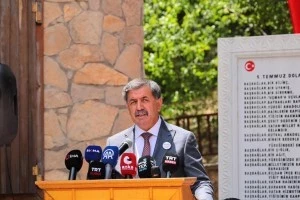 Belediye Başkanımız Sn. Bekir Aksun, Başbağlar Şehitlerini Anma Programına Katıldı