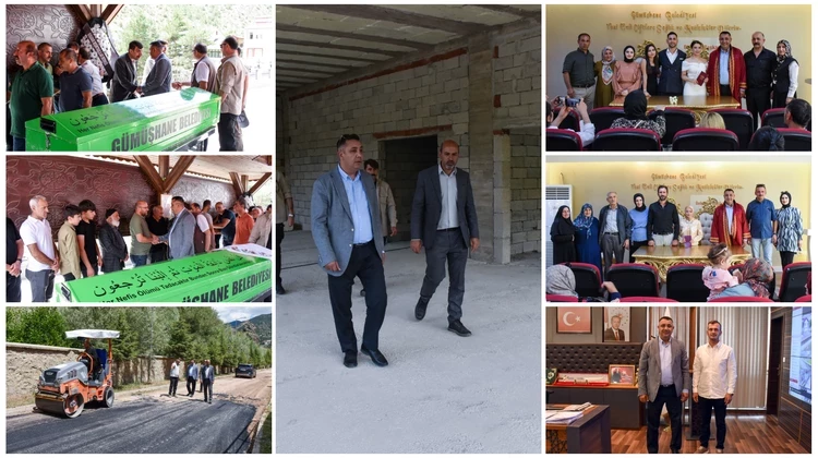 BAŞKANIMIZ, CENAZE TÖRENİNE KATILDI, NİKAH KIYDI, ÇALIŞMA SAHASI İNCELEDİ, NİKAH KIYDI,