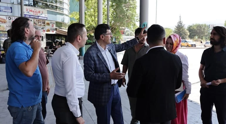 ŞEHRİMİZİN ULAŞIM ALTYAPISINI GÜÇLENDİRMEK İÇİN ÇALIŞIYORUZ